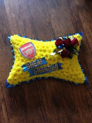 football theme pillow